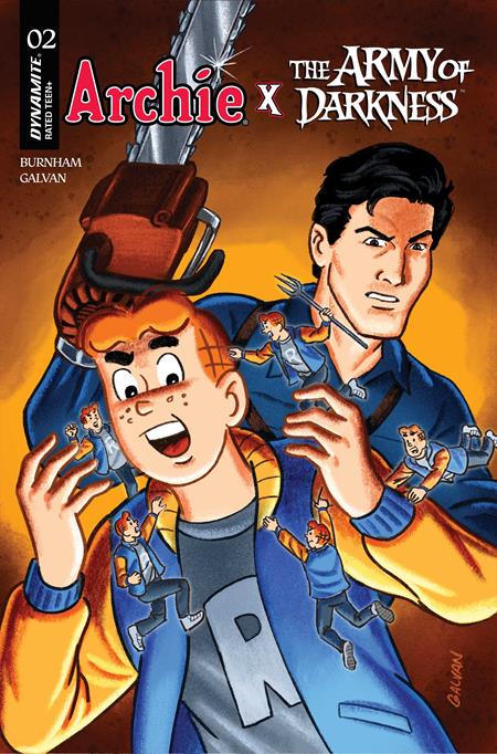 ARCHIE X ARMY OF DARKNESS #2 COVER B BILL GALVAN VARIANT