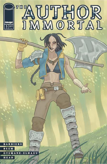 AUTHOR IMMORTAL #5 COVER B DALTON JAMES ROSE VARIANT