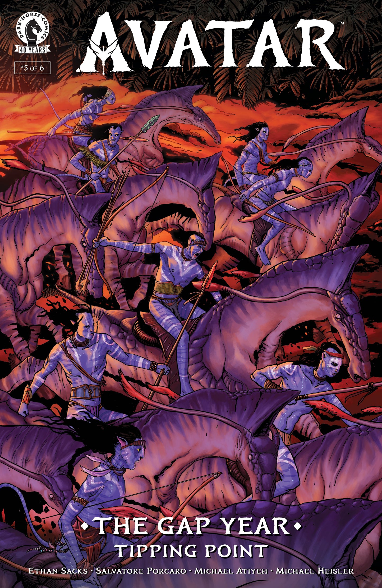 Avatar: The Gap Year--Tipping Point #5 (COVER A) (Salvatore Porcaro)