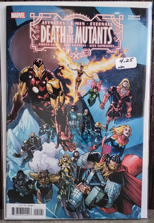 AXE: Death To The Mutants #2 Humberto Ramos Variant Cover