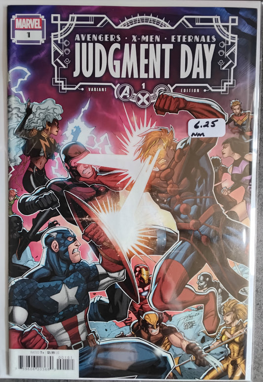 AXE: Judgment Day #1 Ron Lim Variant Cover