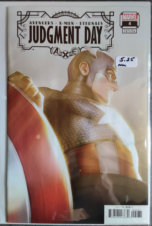 AXE: Judgment Day #4 Ashley Witter Men Of A.X.E Variant Cover