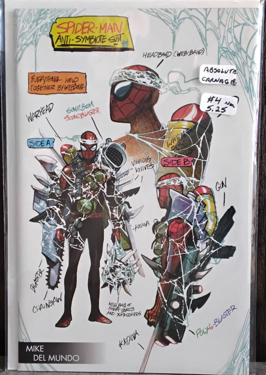 Absolute Carnage #4 Mike Del Mundo Young Guns Variant Cover