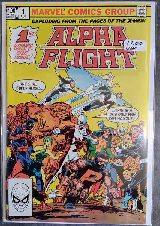 Alpha Flight Vol 1 #001 (VF)