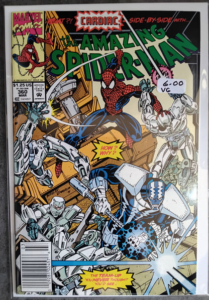 Amazing Spider-Man Vol1 #360 Newsstand Edition (VG)