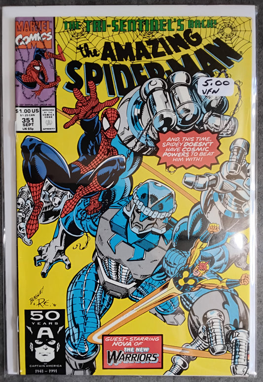 Amazing Spider-Man Vol1 #351 (VF)