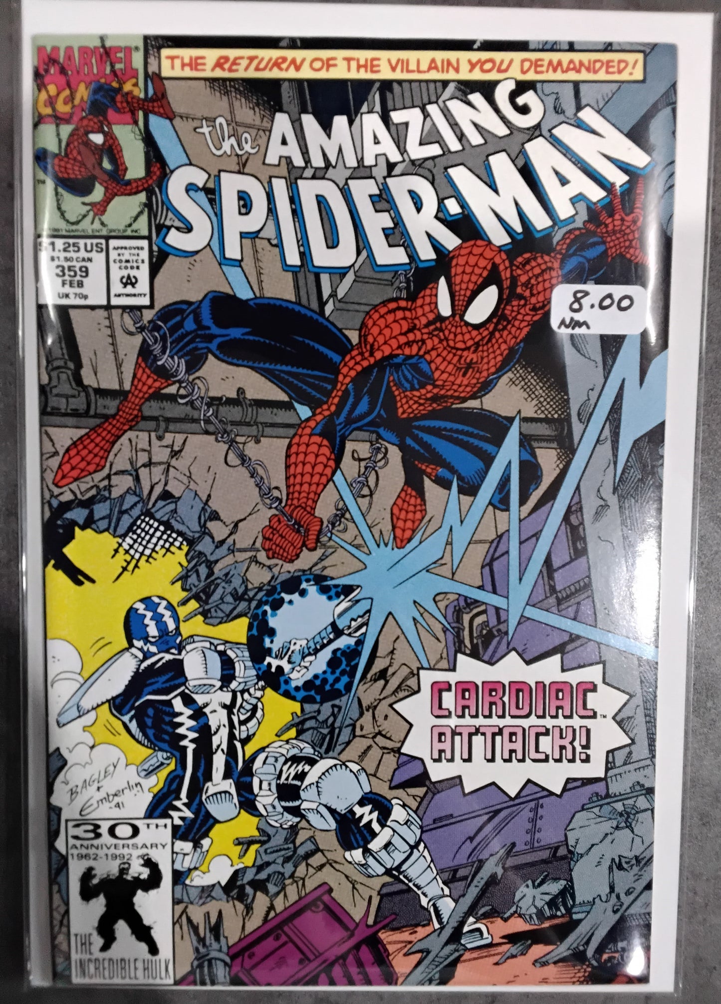 Amazing Spider-Man Vol1 #359 (NM)