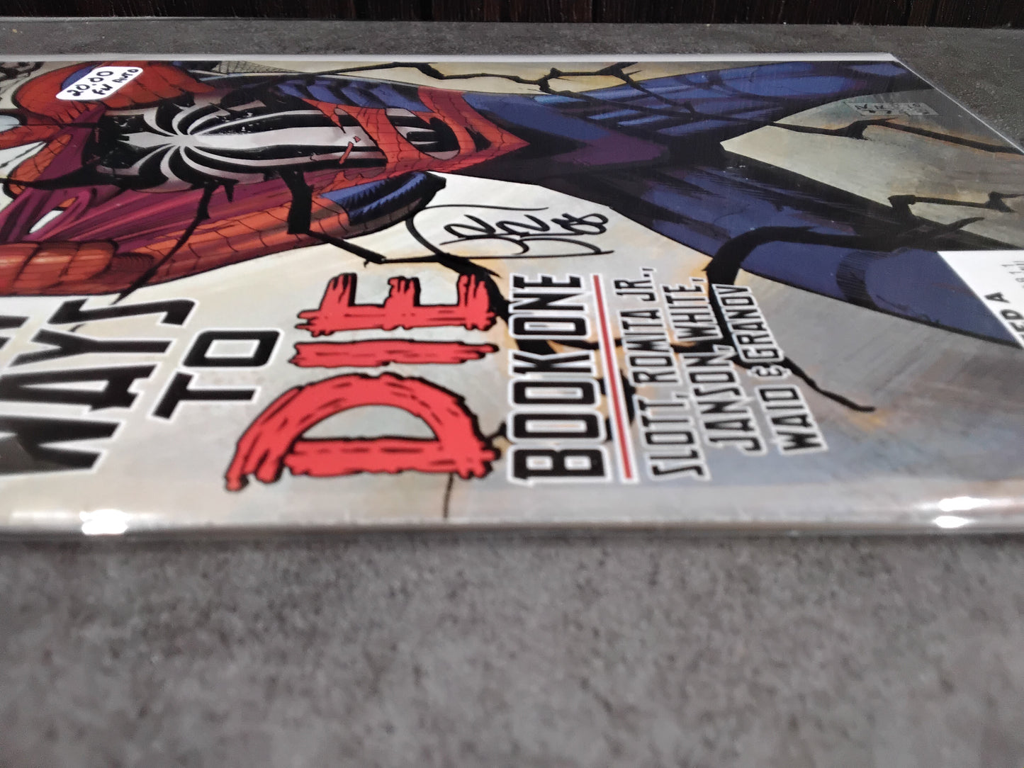 Amazing Spider-Man Vol1 #568 John Romita Jr. Autograph With NO Certificate Of Authenticity