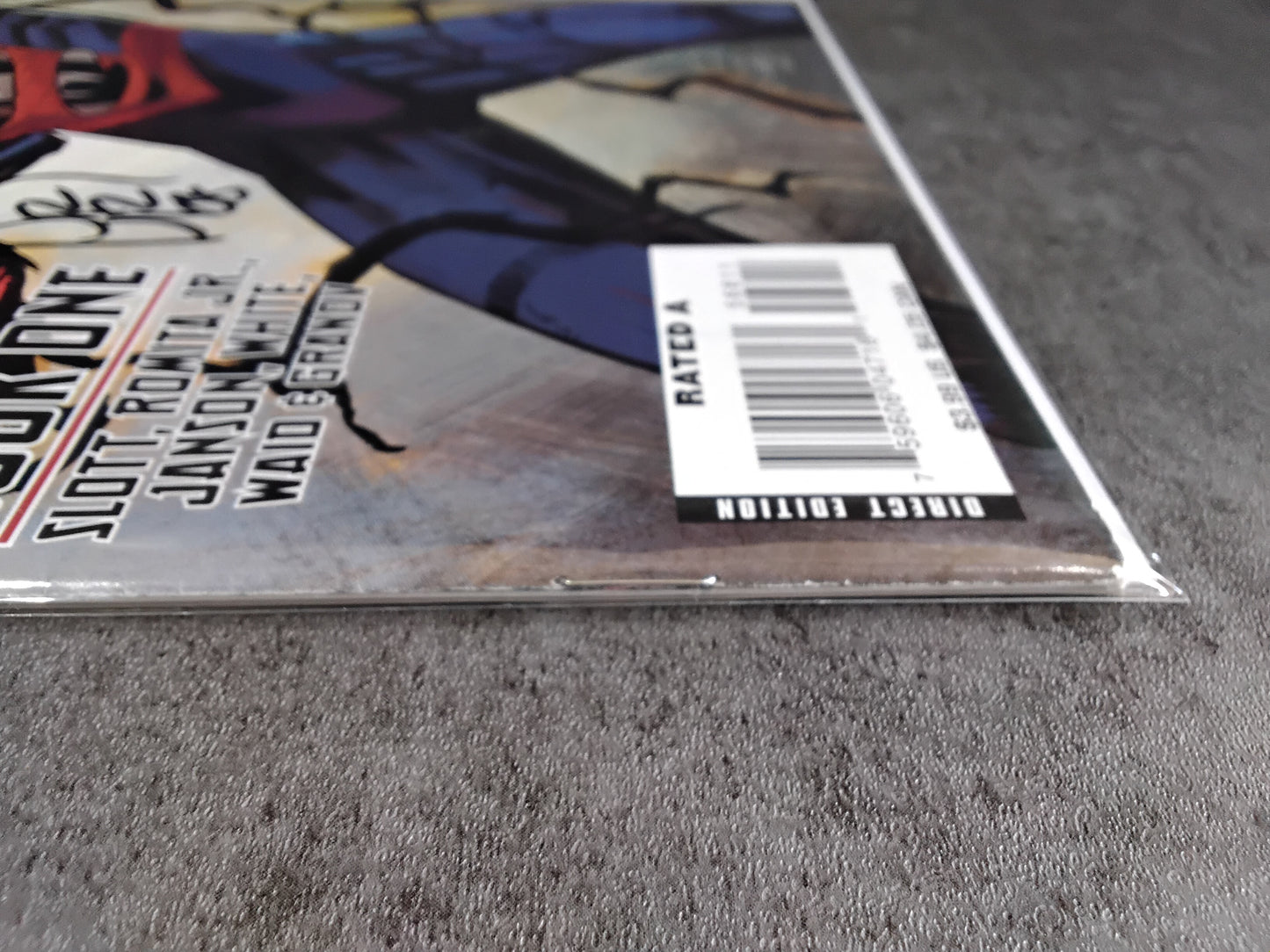 Amazing Spider-Man Vol1 #568 John Romita Jr. Autograph With NO Certificate Of Authenticity