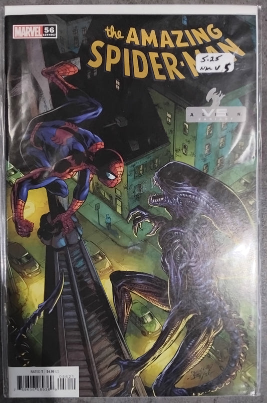 Amazing Spider-Man Vol 5 #56 Mark Bagley & John Dell Variant Cover