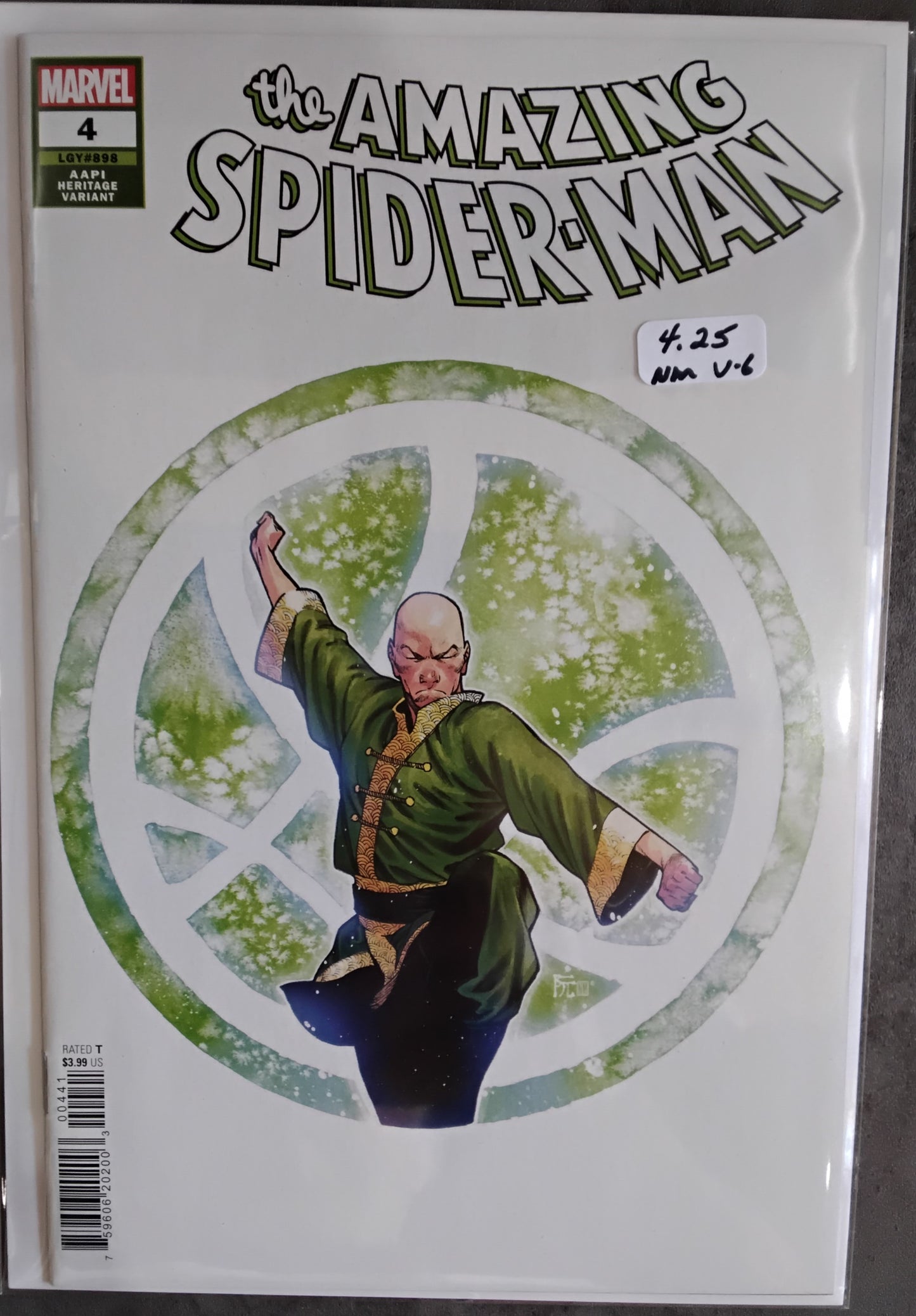 Amazing Spider-Man Vol 6 #04 Dike Ruan A.A.P.I. Heritage Month Variant
