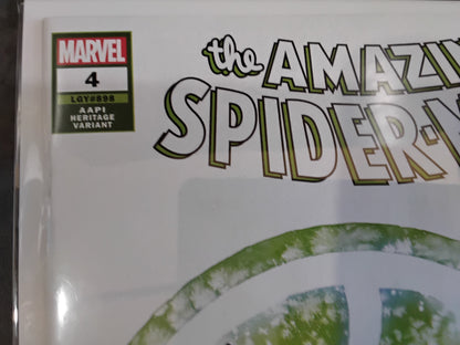 Amazing Spider-Man Vol 6 #04 Dike Ruan A.A.P.I. Heritage Month Variant