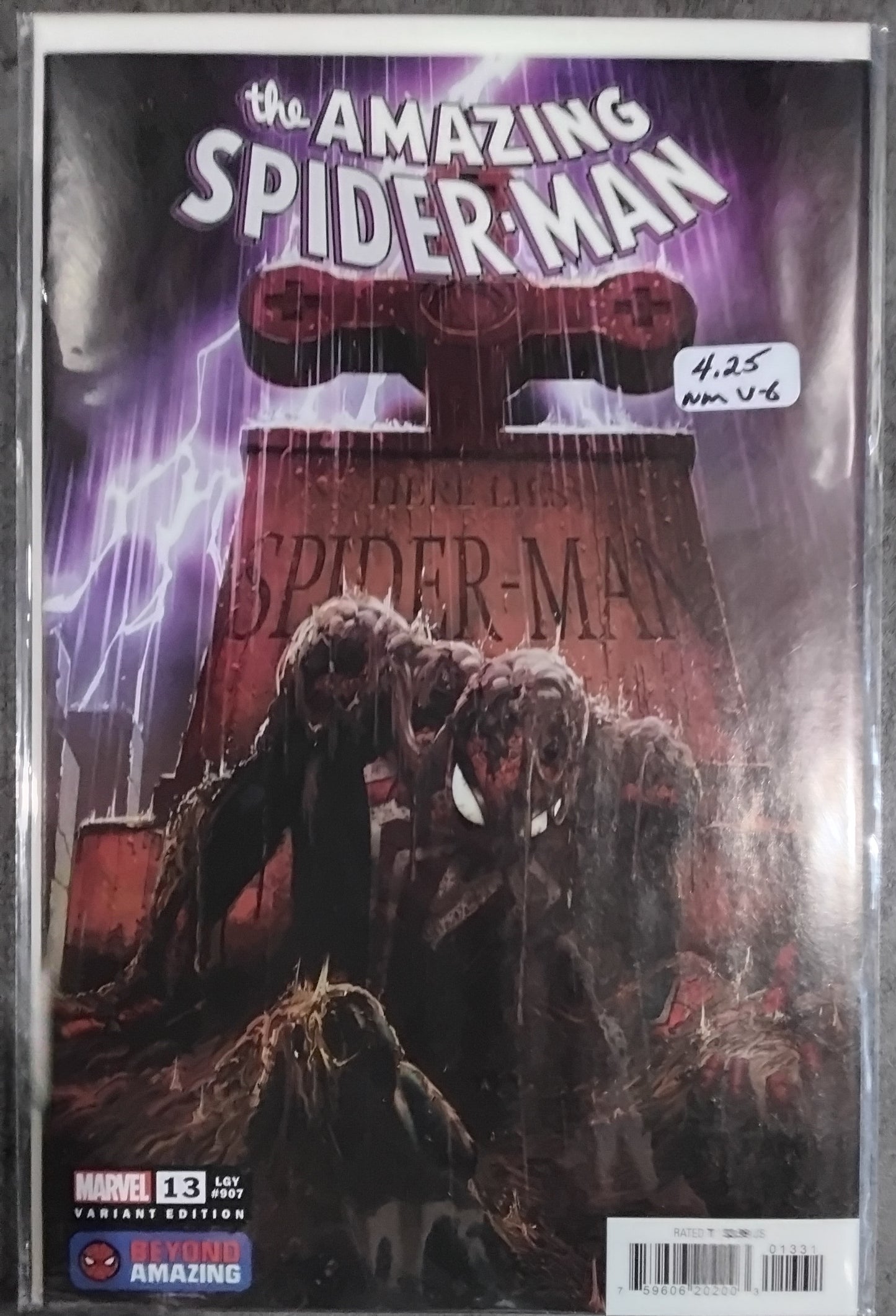 Amazing Spider-Man Vol 6 #13 Daryl Mandryk Beyond Amazing Spider-Man Variant Cover