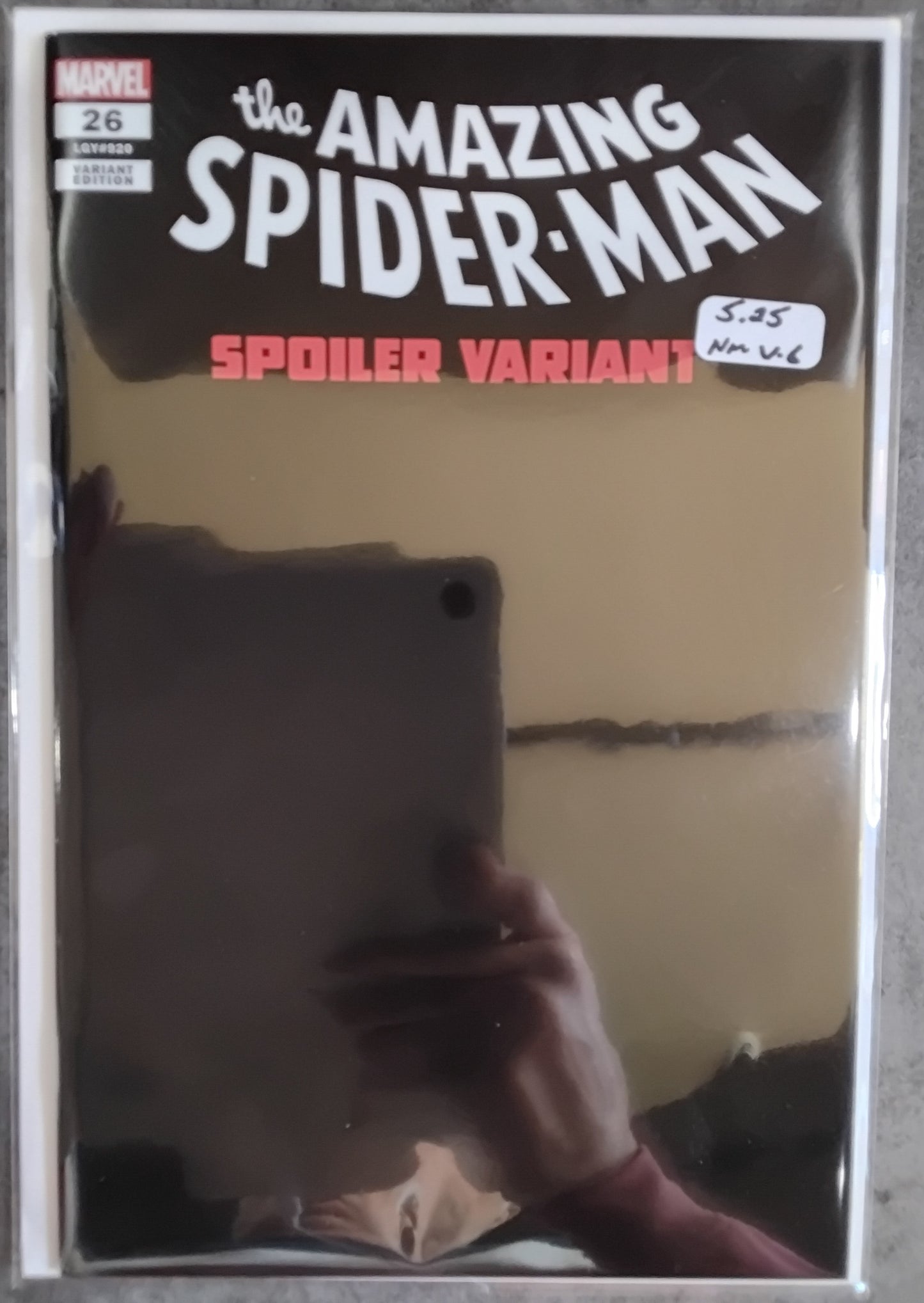 Amazing Spider-Man Vol 6 #26 Gary Frank Spoiler Variant Cover
