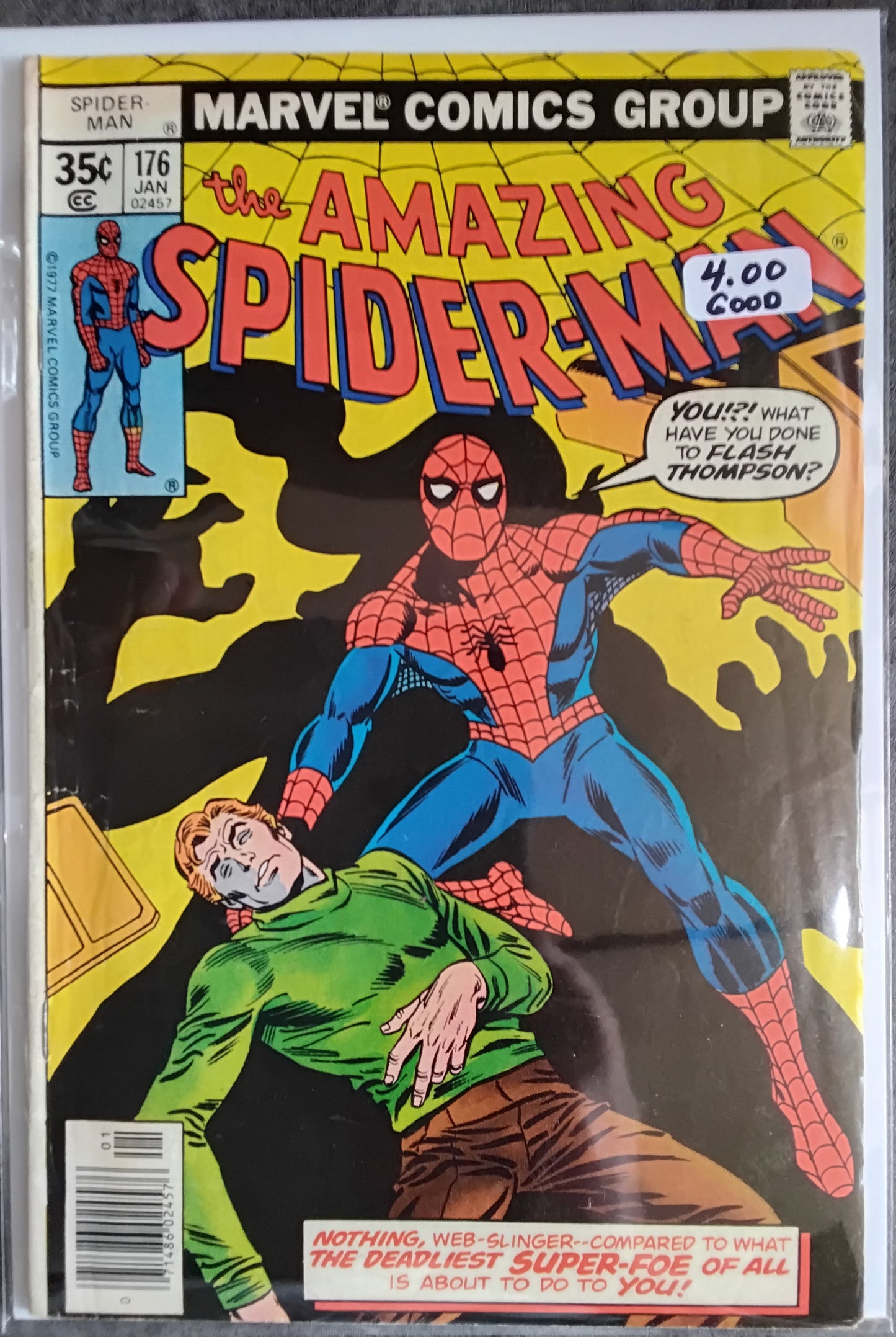 Amazing Spider-Man Vol 1 #176 Newsstand Edition (Good)