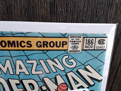 Amazing Spider-Man Vol 1 #186 Newsstand Edition (Very Good)