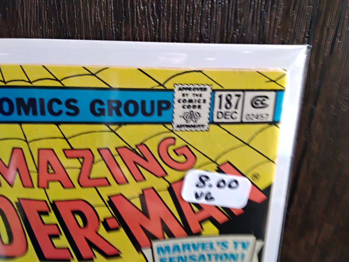 Amazing Spider-Man Vol 1 #187 Newsstand Edition (Very Good)