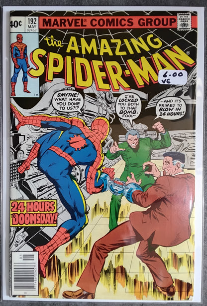 Amazing Spider-Man Vol 1 #192 Newsstand Edition (Very Good)