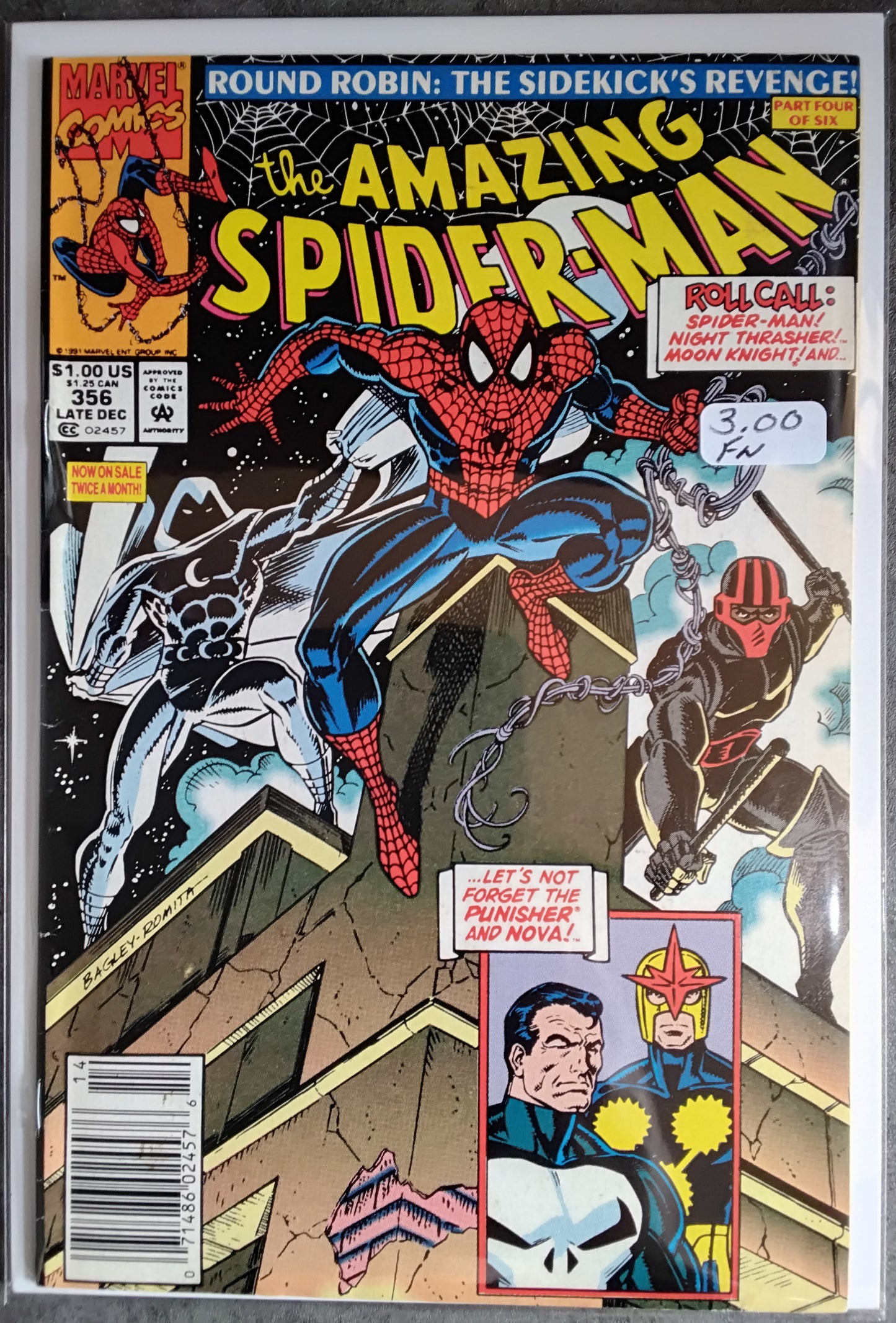 Amazing Spider-Man Vol1 #356 Newsstand Edition (FN)