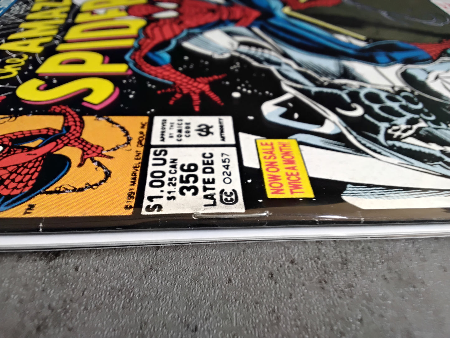 Amazing Spider-Man Vol1 #356 Newsstand Edition (FN)