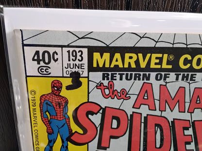 Amazing Spider-Man Vol 1 #193 Newsstand Edition (Very Good)