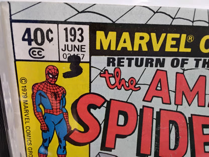 Amazing Spider-Man Vol 1 #193 Newsstand Edition (Very Good)