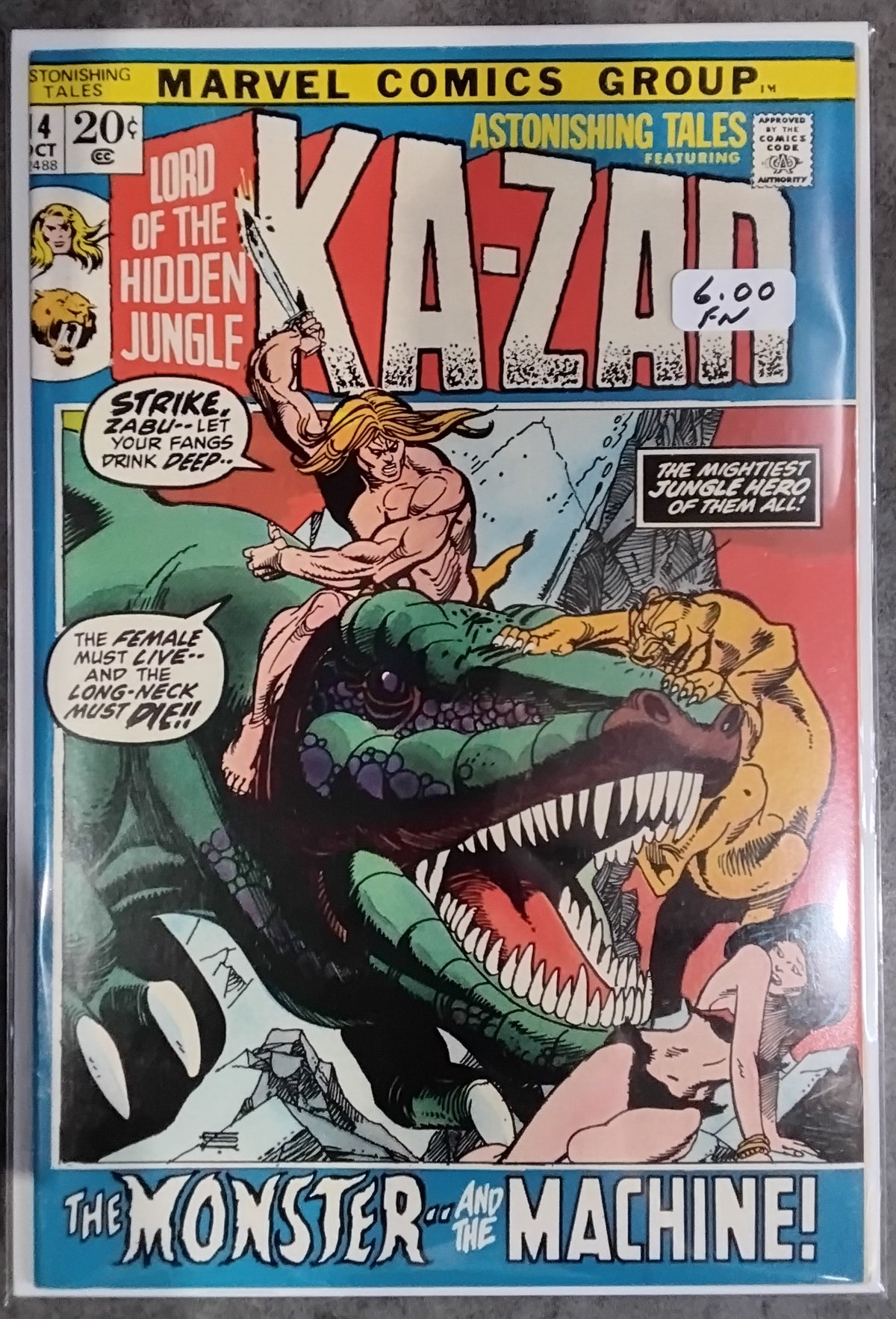 Astonishing Tales Vol 1 #14 (FN)