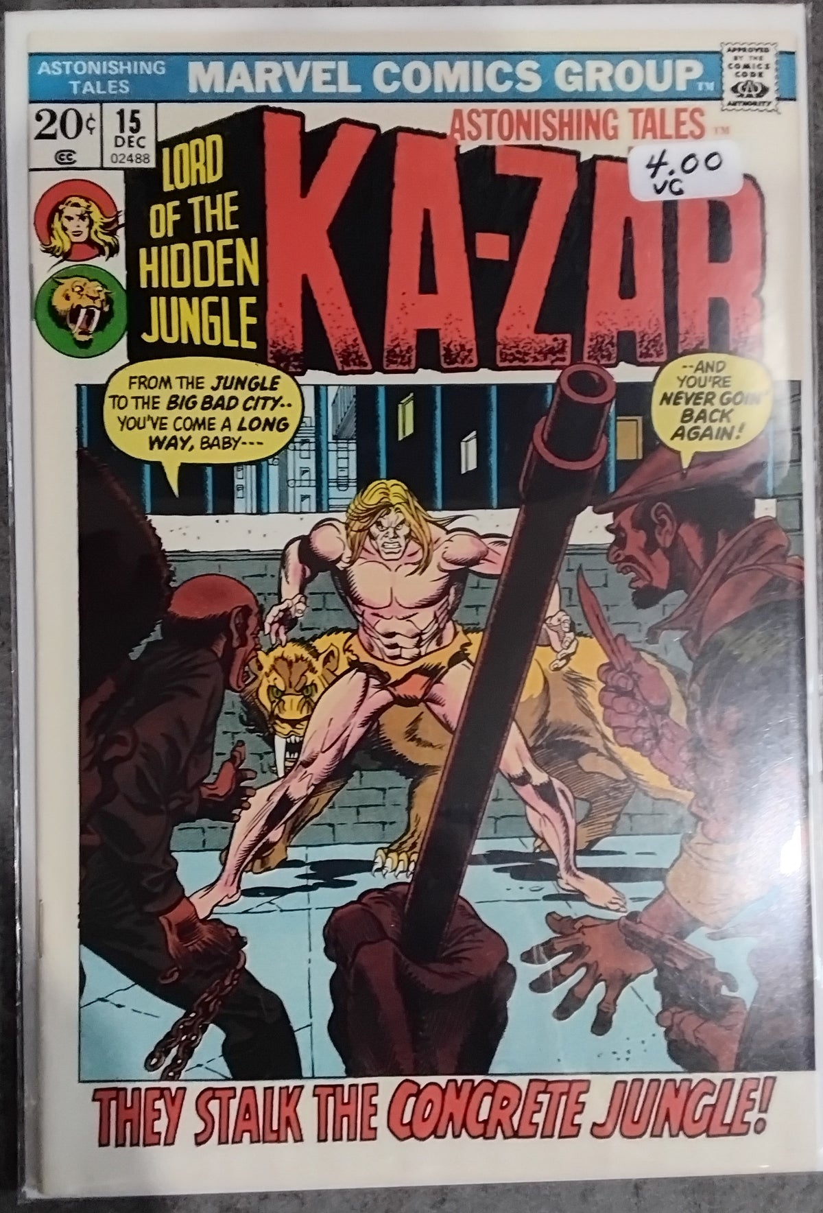 Astonishing Tales Vol 1 #15 (VG)