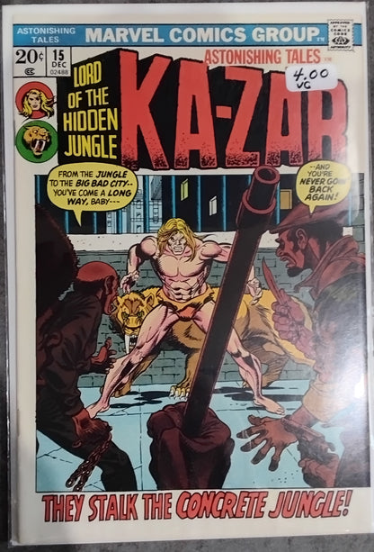 Astonishing Tales Vol 1 #15 (VG)