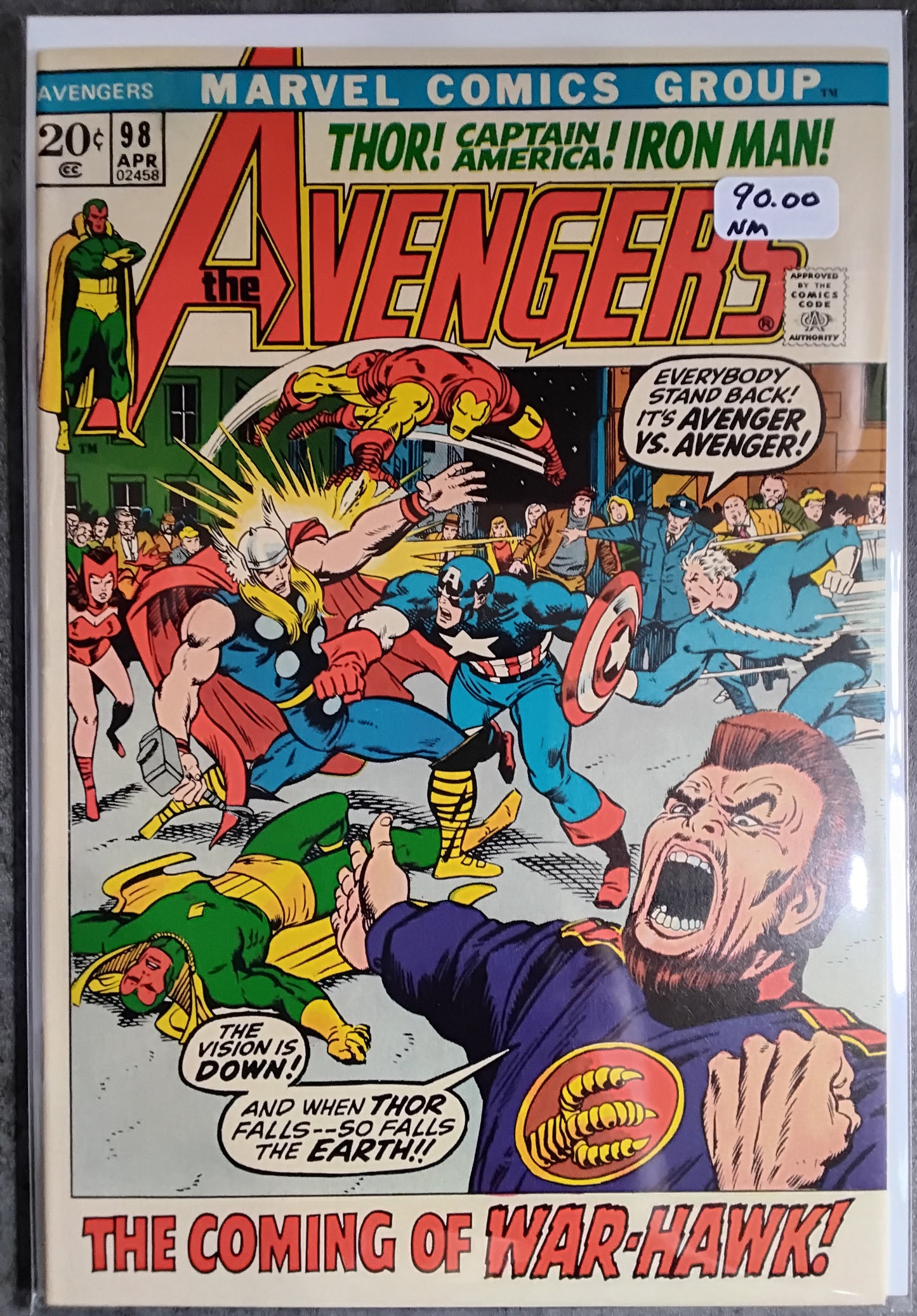 Avengers Vol 1 #098 (NM)
