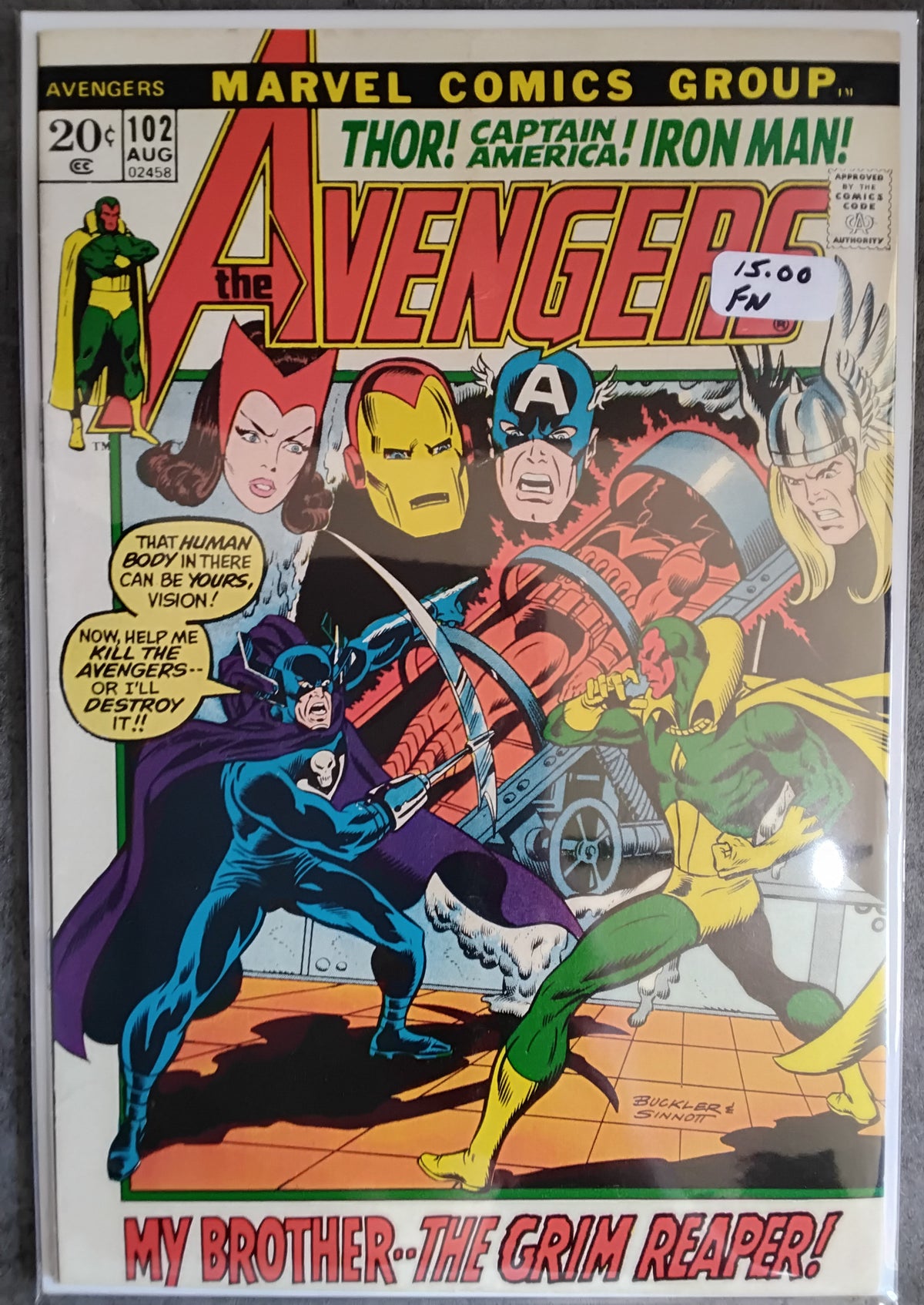 Avengers Vol 1 #102 (FN)