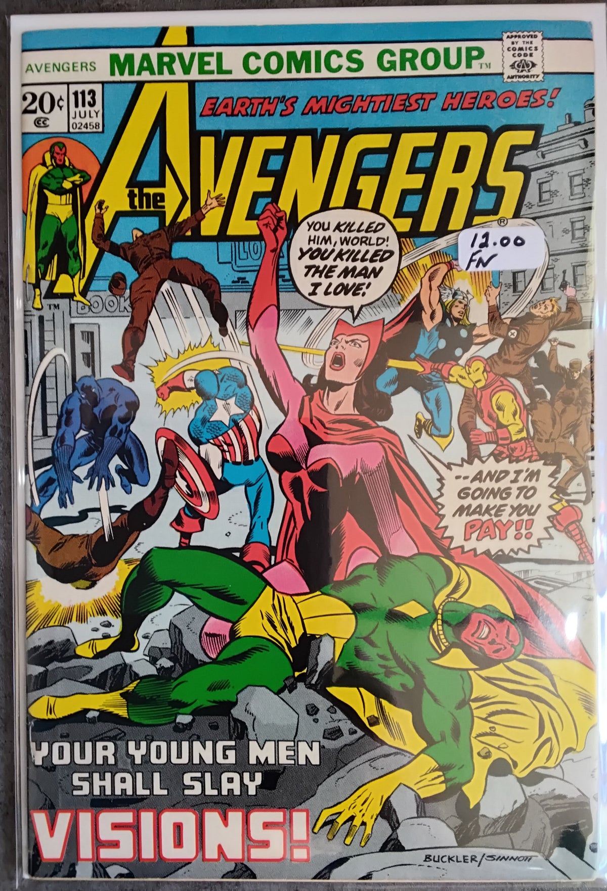 Avengers Vol 1 #113 (FN)