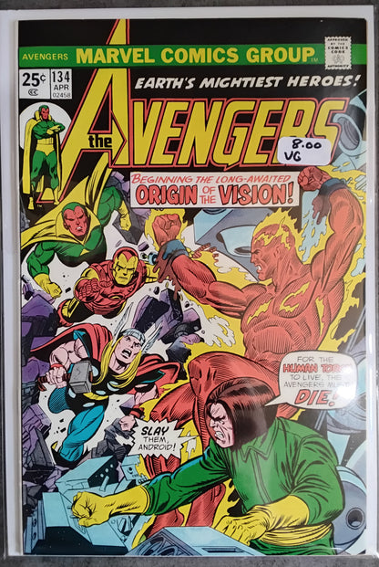 Avengers Vol 1 #134 (VG)