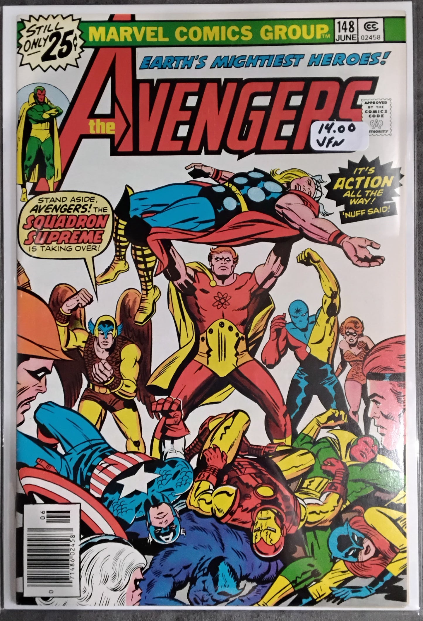 Avengers Vol 1 #148 Newsstand Edition (VF)
