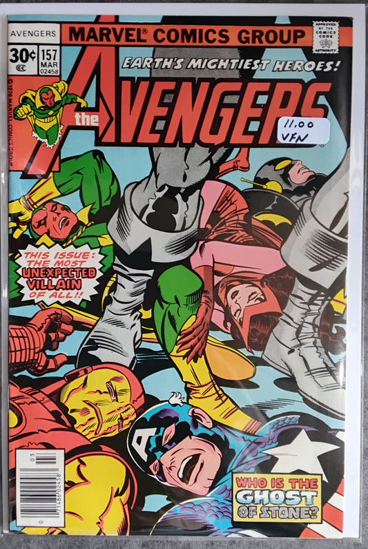 Avengers Vol 1 #157 Newsstand Edition (VF)
