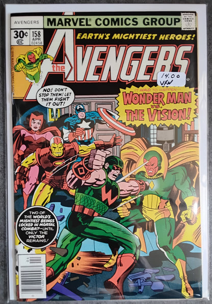 Avengers Vol 1 #158 Newsstand Edition (VF)