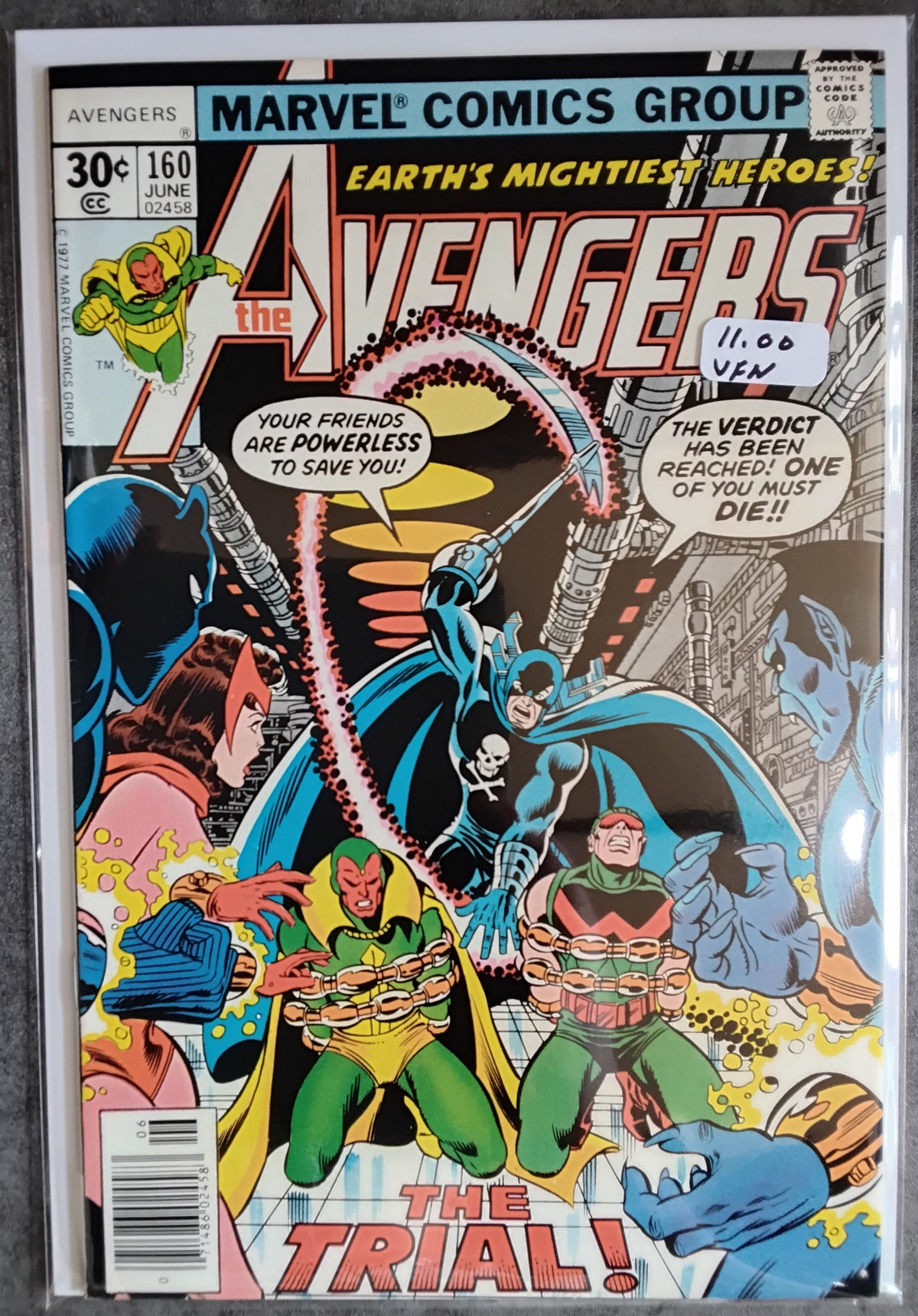 Avengers Vol 1 #160 Newsstand Edition (VF)