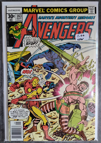 Avengers Vol 1 #163 Newsstand Edition (VF)