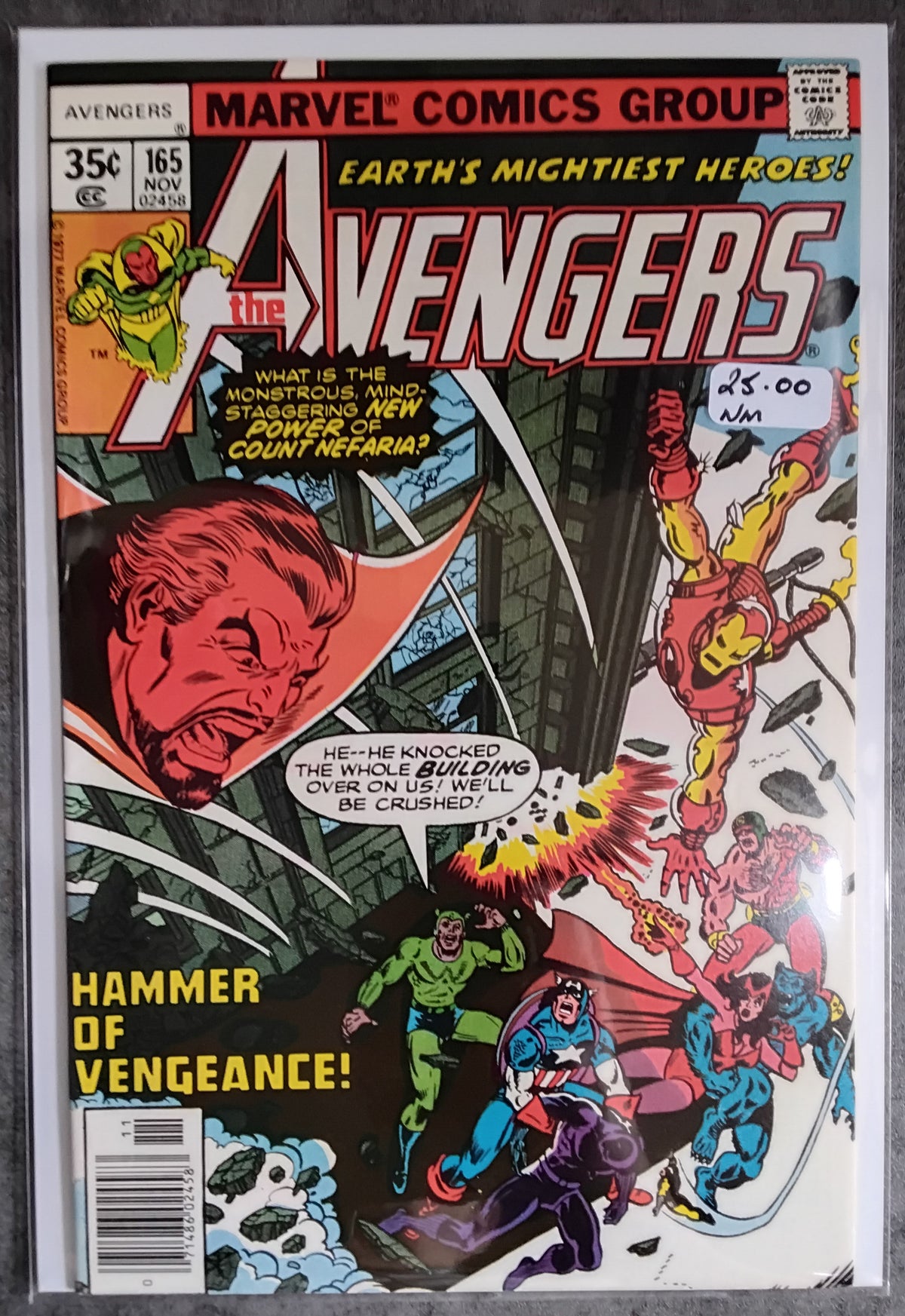 Avengers Vol 1 #165 Newsstand Edition (NM)
