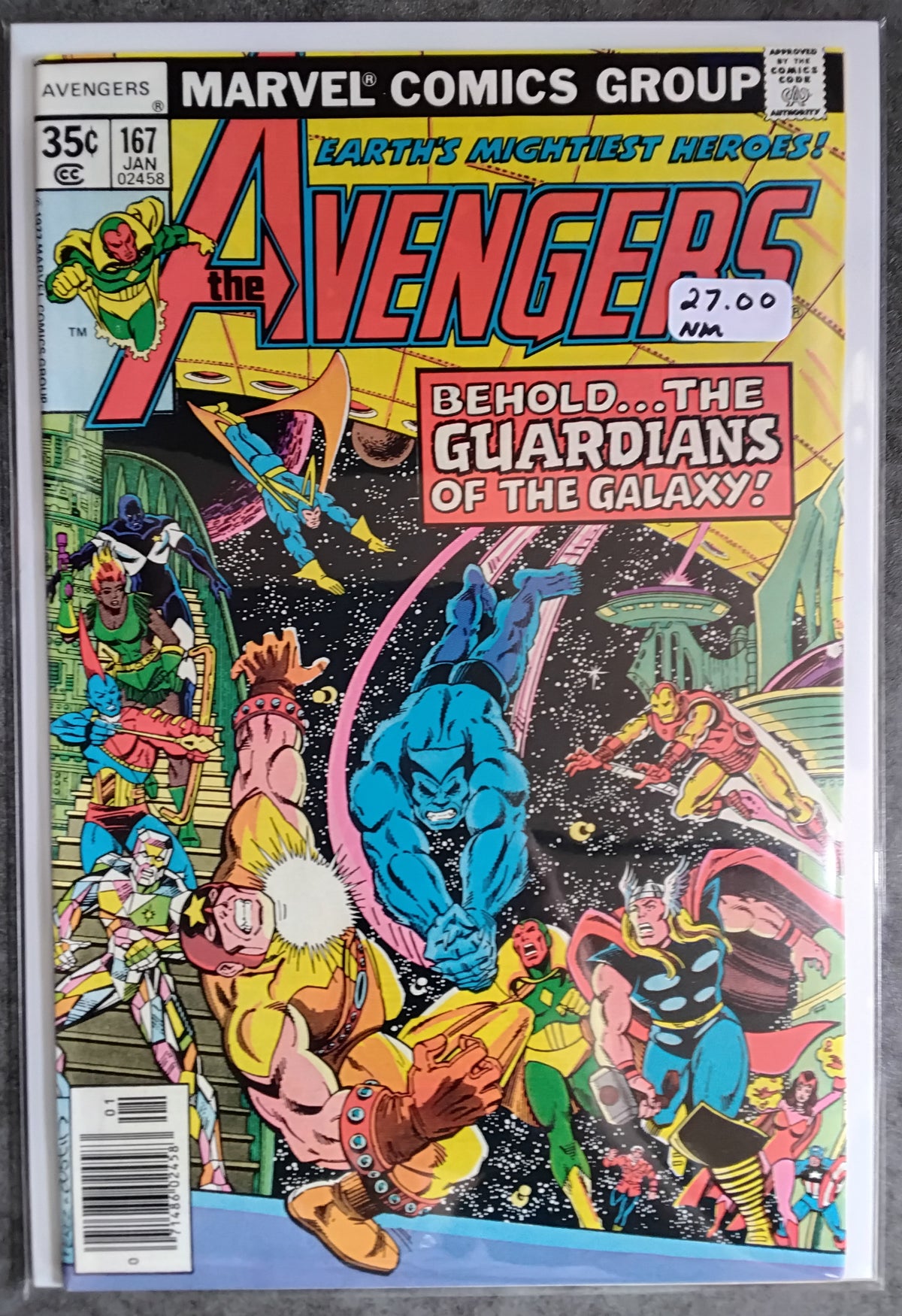 Avengers Vol 1 #167 Newsstand Edition (NM)