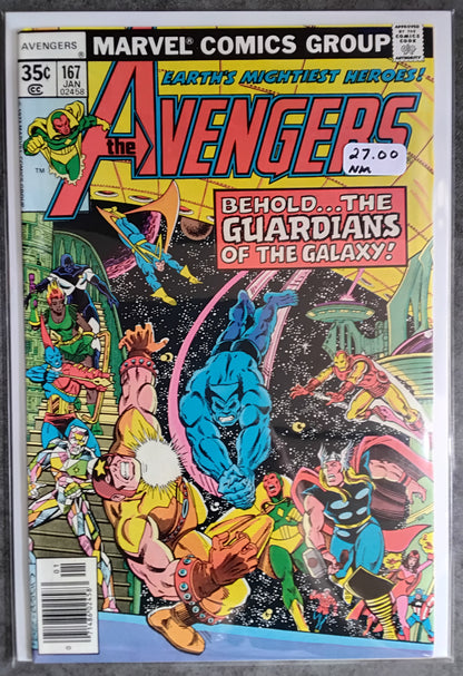 Avengers Vol 1 #167 Newsstand Edition (NM)