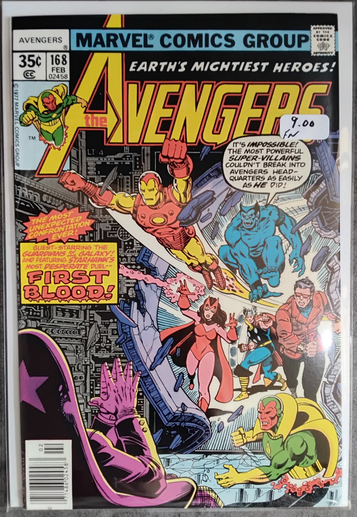 Avengers Vol 1 #168 Newsstand Edition (FN)