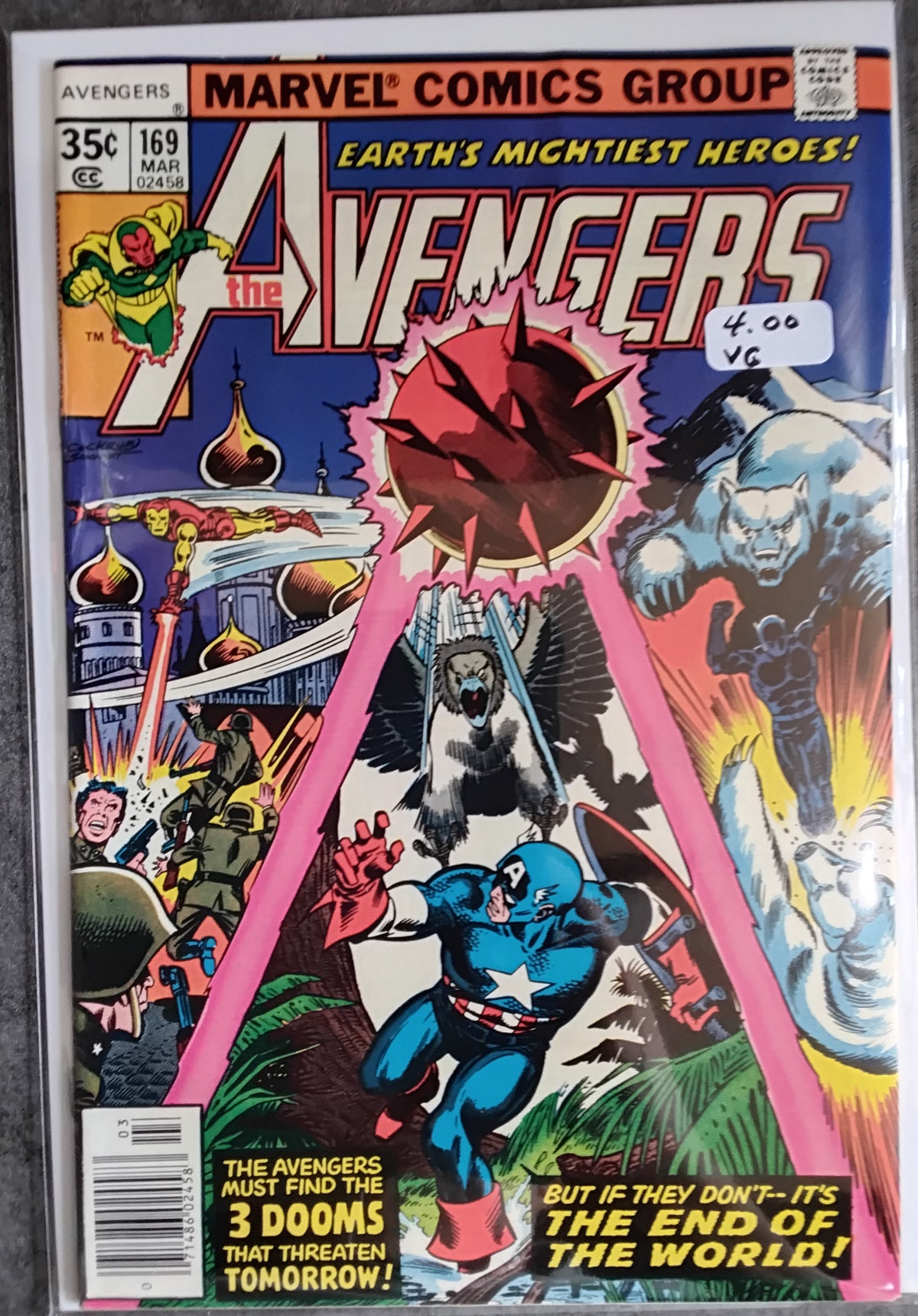 Avengers Vol 1 #169 Newsstand Edition (VG)