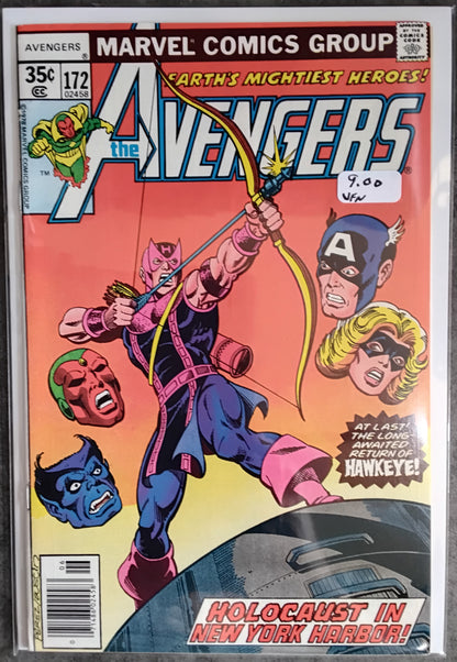 Avengers Vol 1 #172 Newsstand Edition (VF)