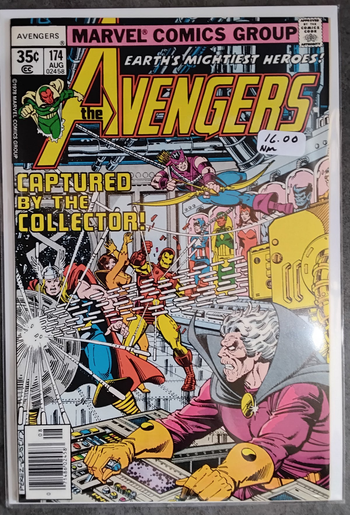 Avengers Vol 1 #174 Newsstand Edition (NM)