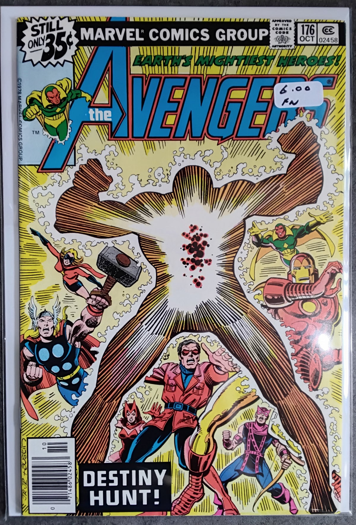 Avengers Vol 1 #176 Newsstand Edition (FN)
