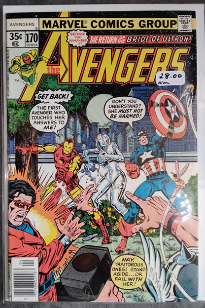 Avengers Vol 1 #170 Newsstand Edition (NM)