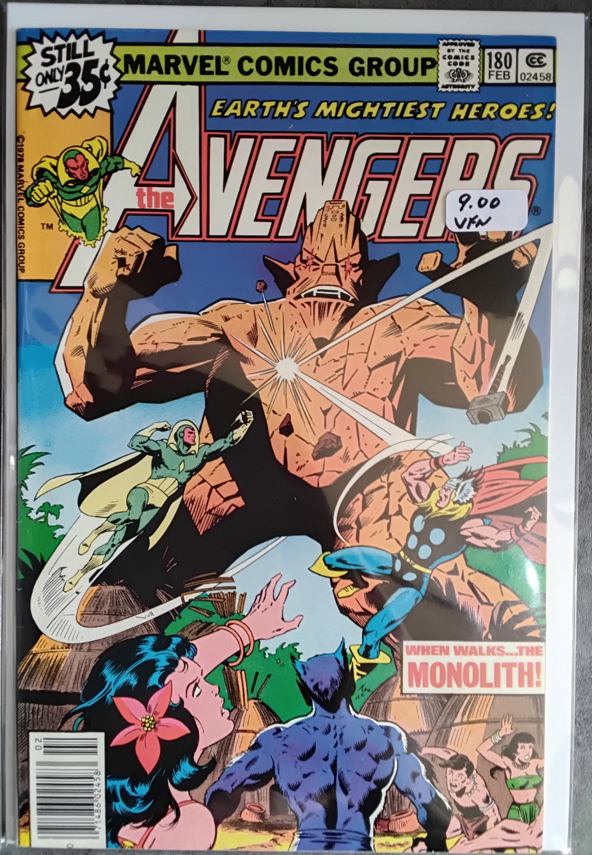 Avengers Vol 1 #180 Newsstand Edition (VF)