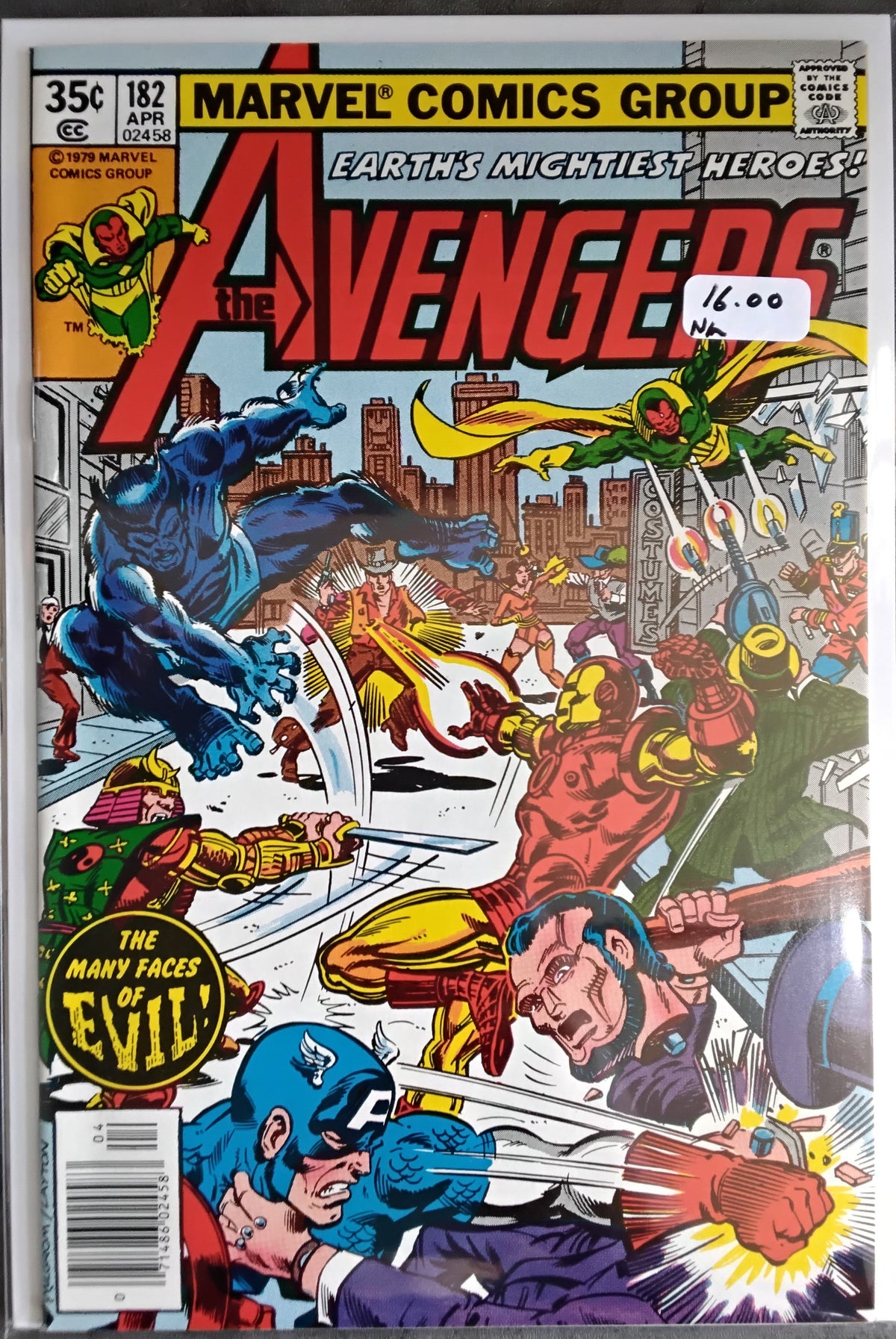 Avengers Vol 1 #182 Newsstand Edition (NM)