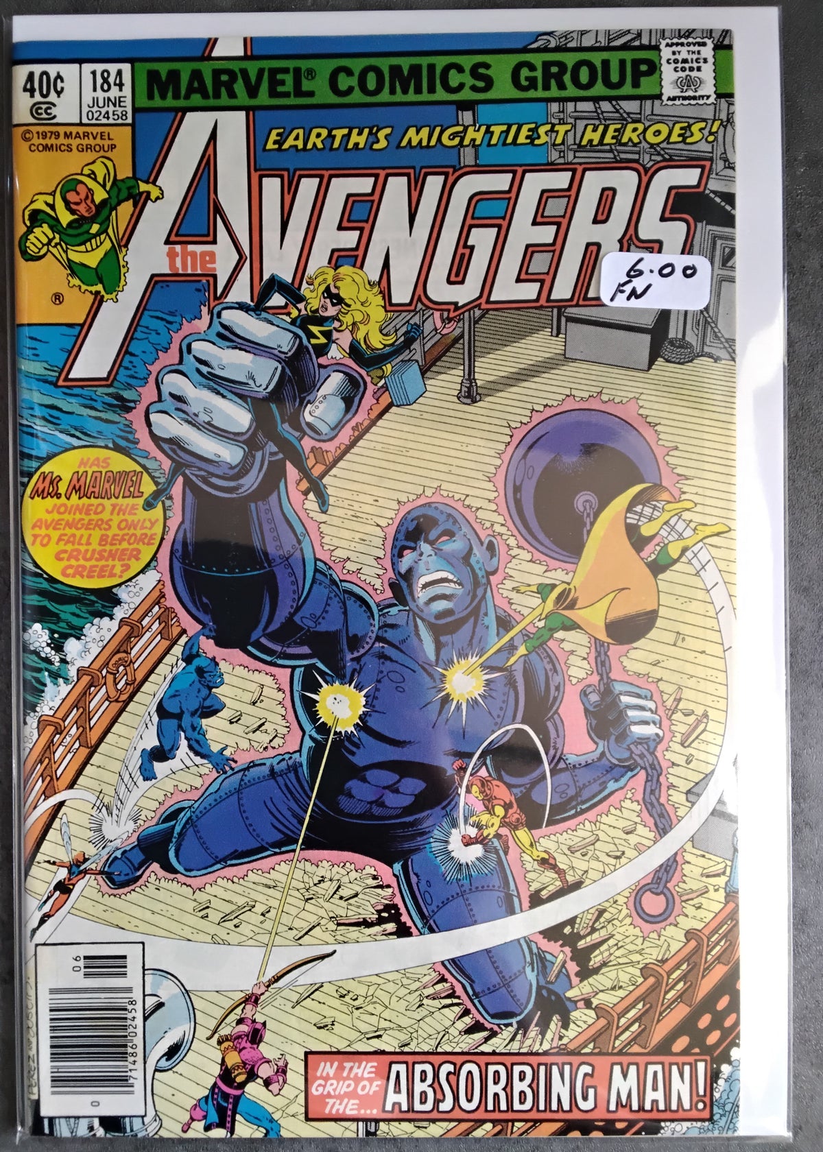 Avengers Vol 1 #184 Newsstand Edition (FN)